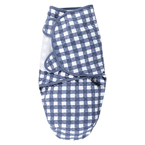 Image of Hudson Baby Unisex Baby Quilted Cotton Swaddle Wrap 3pk, Boy Farm Animals, 0-3 Months