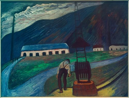 Impression d'art mural le labeur Marianne Von Werefkin poster chambre 60x90