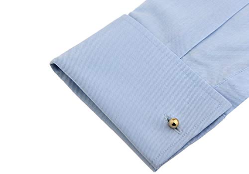 Set de Mancuernillas y Botones Daesar para Hombre Dorado miniatura 4