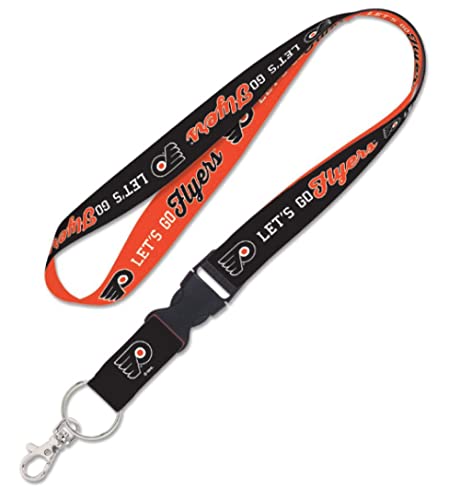 Philadelphia Flyers SLOGAN Lanyard w/detachable buckle 1
