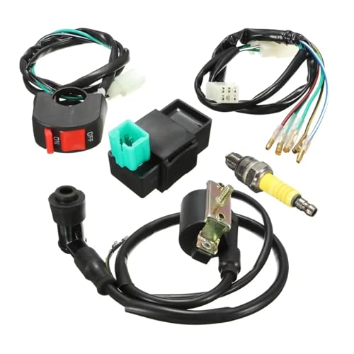 Bobinas de encendido para solucionar fallas de chispa en motores de pit bike de 125cc y ATV
