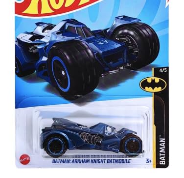 LAZY BEEZ Hw Die-Cast 1:64 For Ages 3 And Up (Batman: Arkham Knight Batmobile | Batmobile), Blue