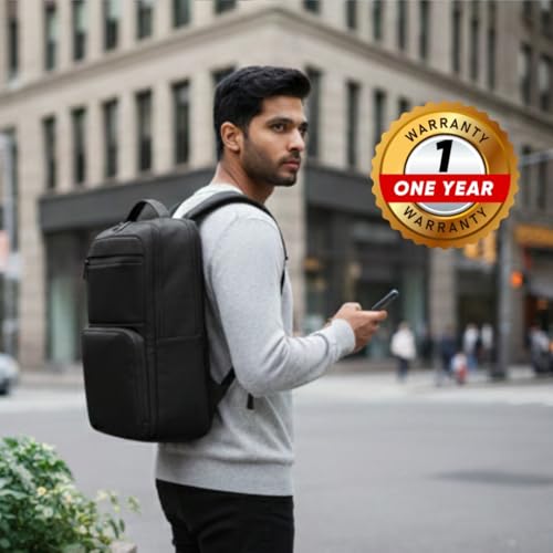 Image of KARRIER Backpack with Padded Laptop Compartment /Expandable /Multifunctional /Stylish /Daily Commute /Multiple Compartments /Unisex Backpack for Office /College /Students