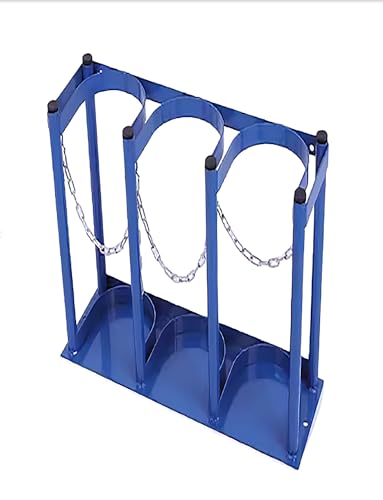 Chariot de rangement pour bouteille d'oxygène utilisable en intérieur et extérieur