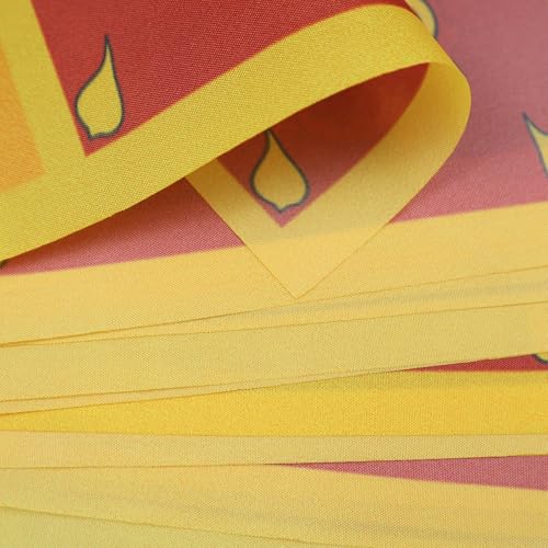 Image of AZ FLAG Sri Lanka 6 meters BUNTING Flag 20 flags 9'' x 6'' - Sri Lankan STRING flags 15 x 21 cm