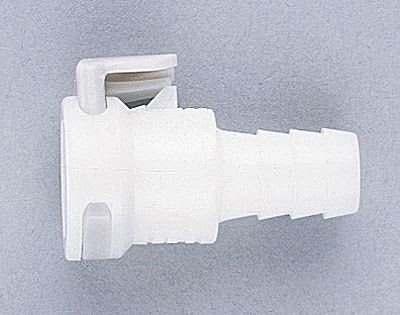 CPC (Colder) APC17004 Quick-Disconnect Body, Acetal, 1/4" tubing ID, Pack of 10
