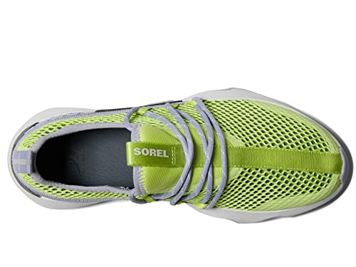 Image of Sorel Women's Kinetic Impact II Lace Sneaker, Sea Salt /Bleached Ceramic, 8 Regular