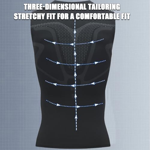 Sculptix Ultimate Compression Tank, Sculptix Compression Undershirt Tank Top Men Breathable2