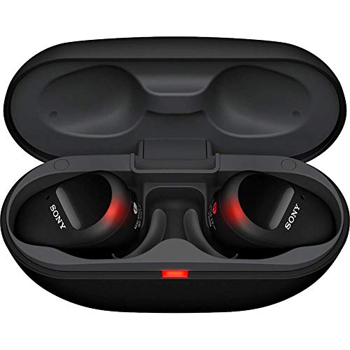 Image of Sony WF-SP800N Bluetooth Truly Wireless in Ear Earbuds with Mic (Black)