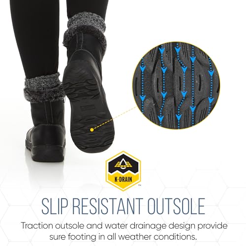 Khombu Women's Addison Weather Boot2