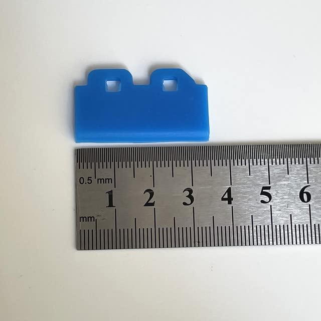 Electronics - 10 pcs Black 𝖴𝖵 Blue color solvent base for Epsons dx5 printhead cleaning tool mutoh vj1304 printer wiper (Blue)