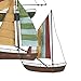 Deco 79 Metal Sail Boat Home Wall Decor Wall Sculpture with Wire Accents, Wall Art 33
