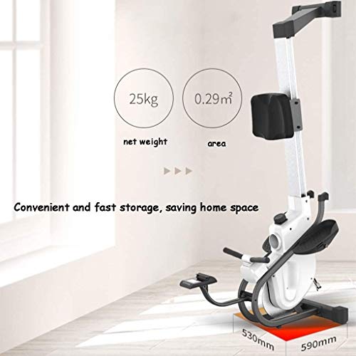 Image of Rowing Machine Household Magnetic Control Rowing Machine LED Monitor with Adjustable Resistance Indoor Sports Fitness Equipment