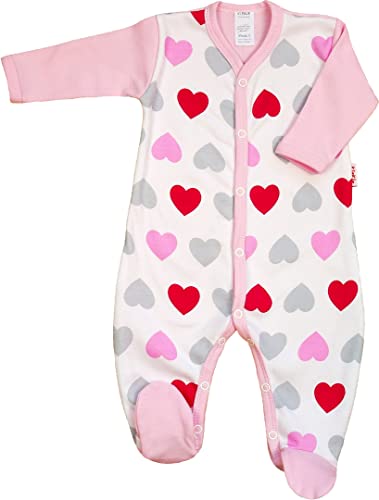KLEKLE Barboteuse Bebe Garçon et Fille - 2x Manche Longue Combinaison Bebe - Unisex Pyjama Bebe avec Boutons-Pression - Grenouillere Bebe 100% Coton - Image 3
