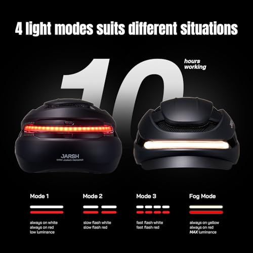 Commute Smart E Bike Helmet with Lights | NTA-8776 Certified