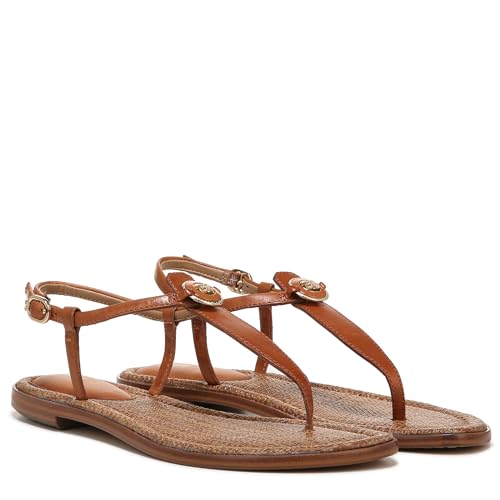 Image of Gigi Gold Boa Signet Flat Sandal by Sam Edelman