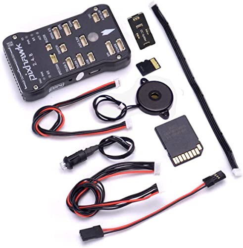 Readytosky Pixhawk PX4 Flight Controller Autopilot PIX 2.4.8 32 Bit Flight Control Board+Safety Switch+Buzzer+I2C Splitter Expand Module+16GB SD Card