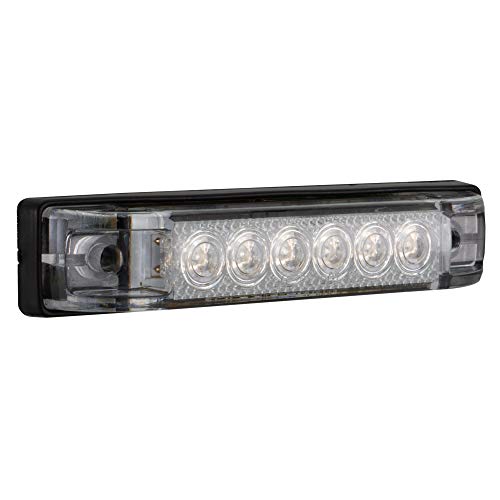 Tira de luz LED azul delgada para RV, 6 LEDs, 4x1 pulgadas miniatura 2