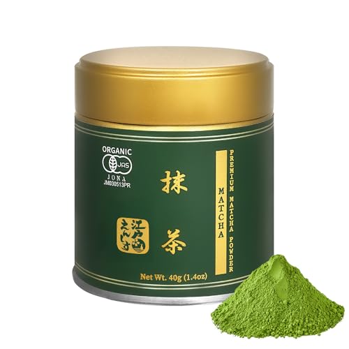 YEDOENSIS Premium Matcha - Authentic Japanese Green Tea Matcha Powder, Vegan, Gluten-Free (40g)