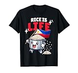 Pinoy Pinay lover of rice is life funny Filipino rice cooker T-Shirt