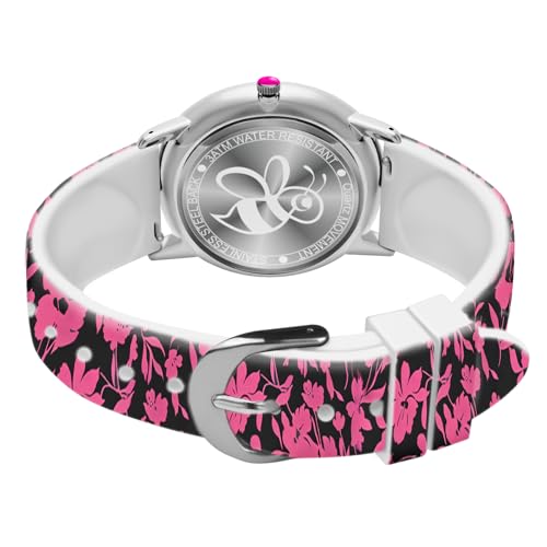Image of Asan Ge Women's Silicone Watch, Large Dial Fashionable Waterproof Wrist Watch, Easy to Read, Multiple Colors Available, Suitable for Casual Outdoor Activities Quartz Watch