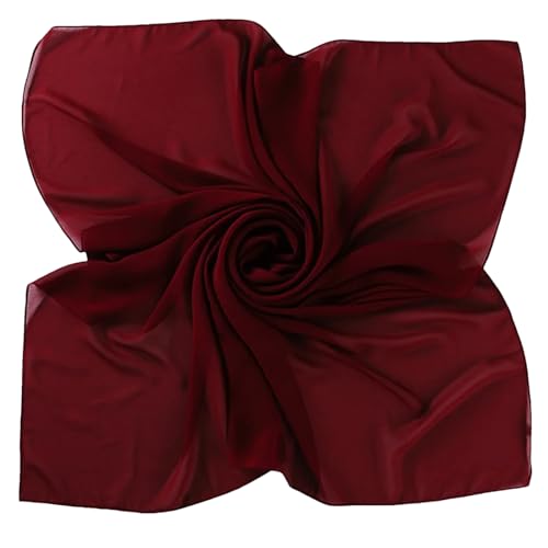 90 * 90CM Headwrap Chiffon Square Scarf Muslim Hijabs Women Underscarf Fashion Hijab