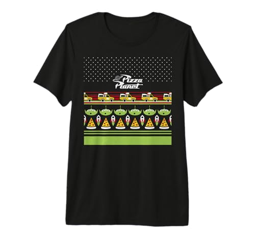 T-shirt Toy Story Pizza Planet motif de pizza vêtement pop culture pour collectionneur