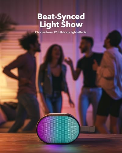 soundcore by Anker Pyro Mini Portable and Compact 6W Bluetooth Speaker with Loud and Strong bass, 10 Hrs Playtime, 57mm Driver, Bluetooth 5.3... - Image 2