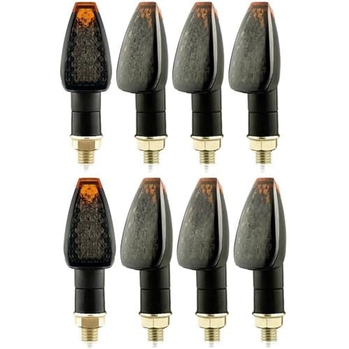 Luces intermitentes para de 12V trasero parada luces motocicleta ámbar