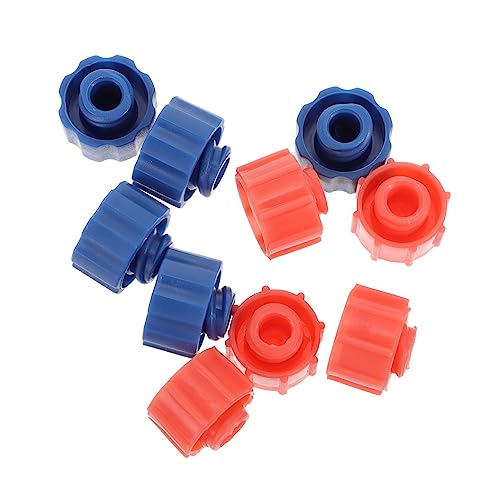 100pcs Luer Lock Tip Caps for Feeding Tubes Reusable Plastic Caps for Liquid Dispensing Secure Locking Closure for Crafting and Industrial Use