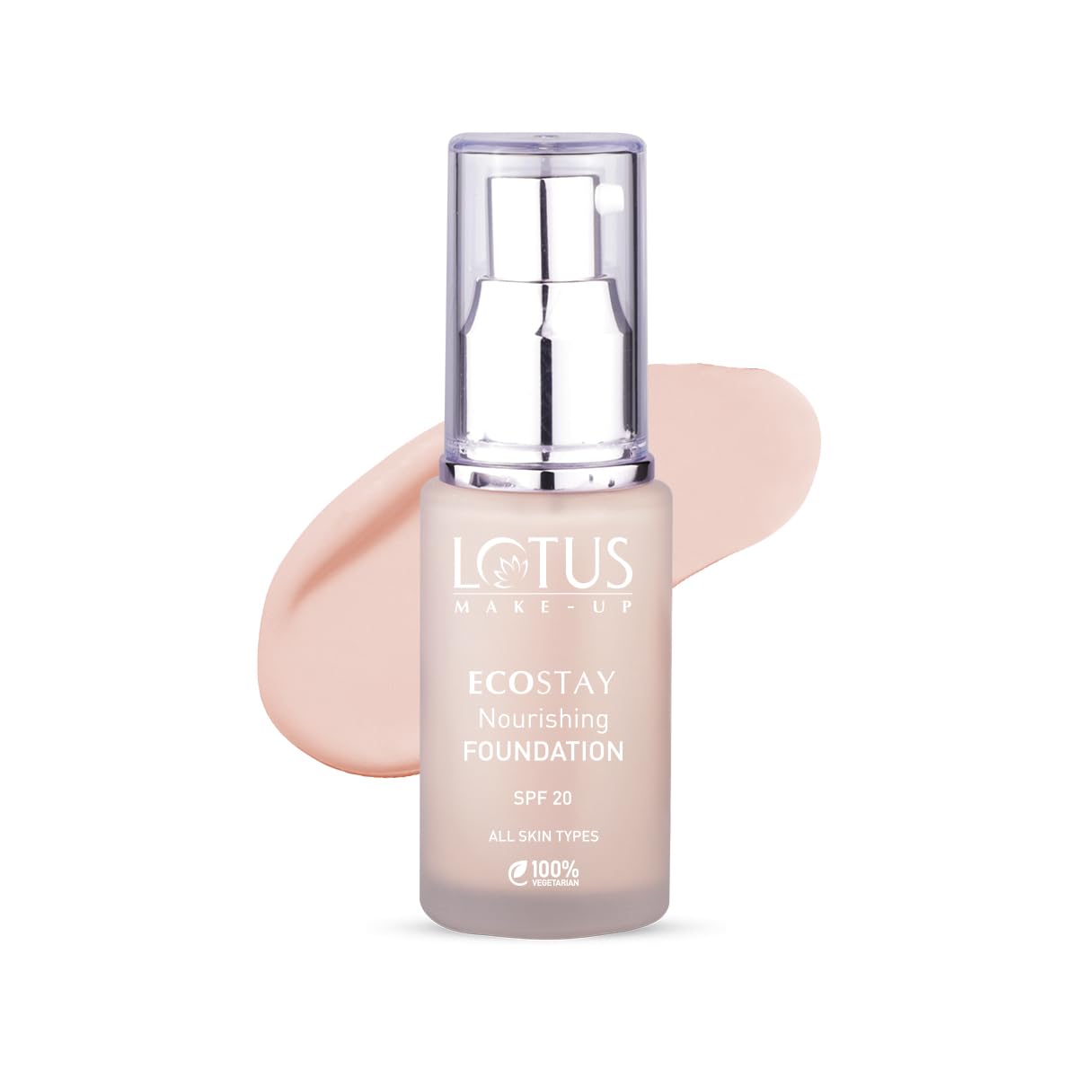 Lotus Makeup Ecostay Long Lasting Foundation Bright Angel, SPF 20, Vitamin E & Aloe Vera, 30 ml-picture-28