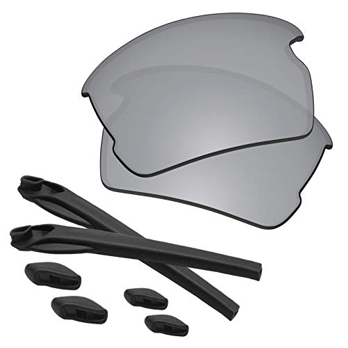 Image of Flak 2.0 Lenses & Rubber Kits Replacement for Oakley Sunglass OO9295 Polarized