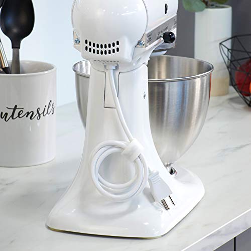 Self-Gripping Cable Ties By Wrap-It Storage, Multi-Color, 40 Pack (5 Inch And 8 Inch Straps) – Reusable Hook And Loop Cord Keeper, Cable Wrappers For Cord Management And Home Office Desk Organization #TOP5