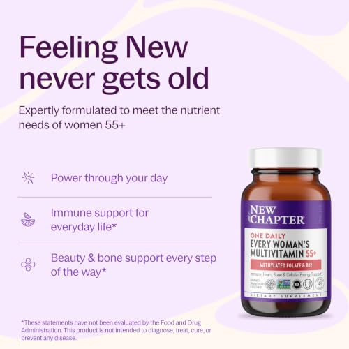 New Chapter Every Woman's One Daily 55+ Multivitamin, 48 Tablets - image 2