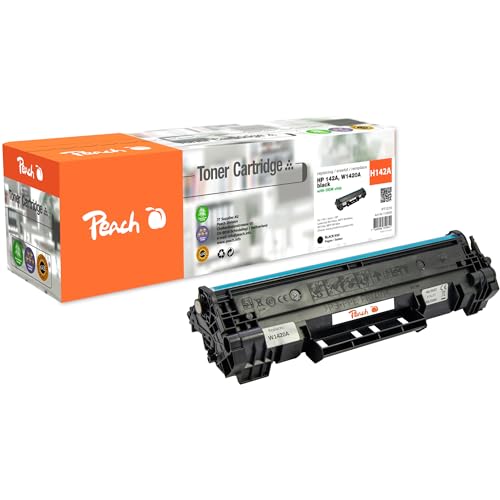 Peach Toner Module Noire, Compatible avec HP No. 142A, W1420A