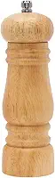 Mimo Style Moedor Manual Para Pimenta e Sal, Ideal Para Moer Grãos e Condimentos Secos, Produzido Inteiramente em Madeira, Moedor de Cerâmica Com Pino Regulador de Tamanho do Grão, Fácil Manuseio