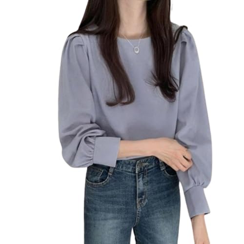 レディース 長袖 ブラウス ボリューム袖 春 秋 通勤 ノーアイロン 無地 シャツ トップス 透けない レディース スーツ オフィス 入学 卒業 カジュアル 体形カバー プレゼント オフィス ビジネス 仕事着