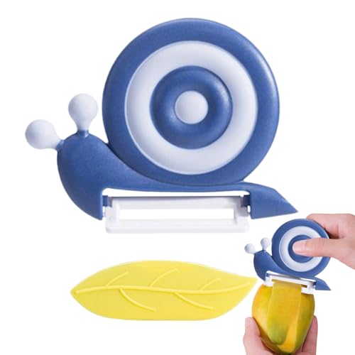 Pelador De Cocina - Pelador Manual De Zanahorias En Forma De Caracol - Rallador Fruta Cerámica Antideslizante Gadget Cocina Peeling Picnic Ensalada
