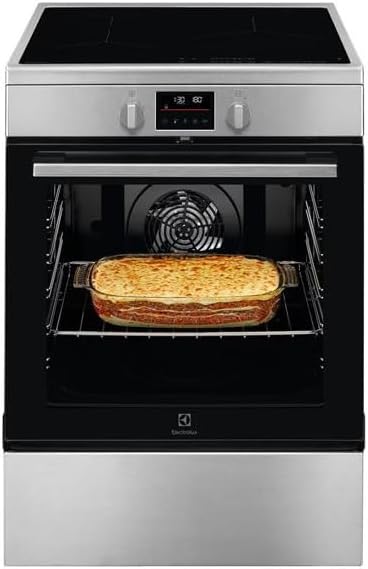Electrolux LKI64890BX Série 500 SurroundCook Cuisinière Induction 60cm 73L Classe A+ Inox