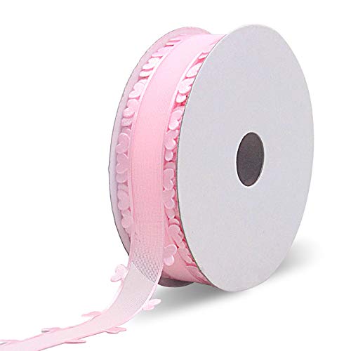 Fcslvy Rouleaux Ruban Organza,Ruban Organza Pailleté,Rouleau Rubans Brillant Bande Décoration,pour bricolage, décoration,scrapbooking,fête,bouquet,décoration de couronnes de fête,nouds de ruban cadeau Cover