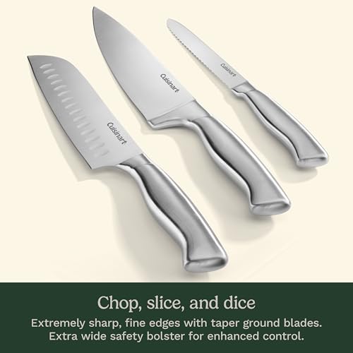 Cuisinart C77SS-15PK Block Knife Set, 15Pc Ultra Ultra- Sharp Cutlery Knife Set thumb #2