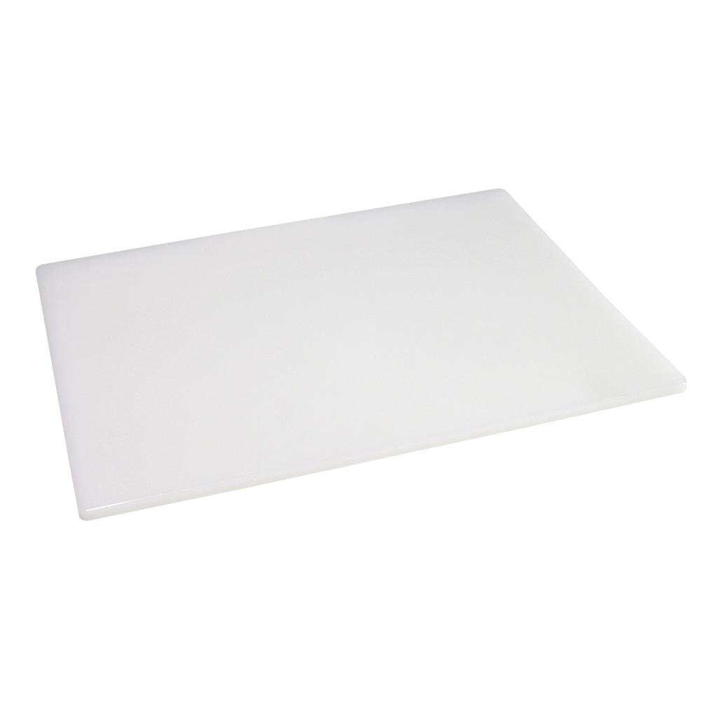 3 Stück Kesper Tranchierbrett, Frühstücksbrett, Schneidebrett, Küchenbrett, aus Kunststoff, Maße: ca. 610 x 450 x 12 mm, in weiß
