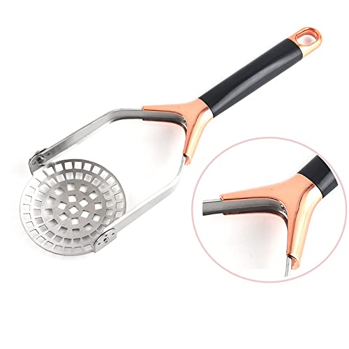 Ascebrk Foldable Potato Masher Stainless Steel, Heavy Duty Potato Ricer Smasher Avocado Masher Food Masher Manual Presser Kitchen Utensils Potato Press Crusher Food Grinder Cooking And Kitchen Gadget #TOP3