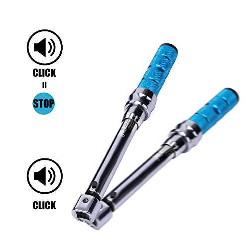 Cotouxker Adjustable Torque Wrench, 5 To 30 Nm 30Mm Open End Torque Wrench With Click And Changeable Head For Hvac Mini Split And Refrigeration System #TOP3