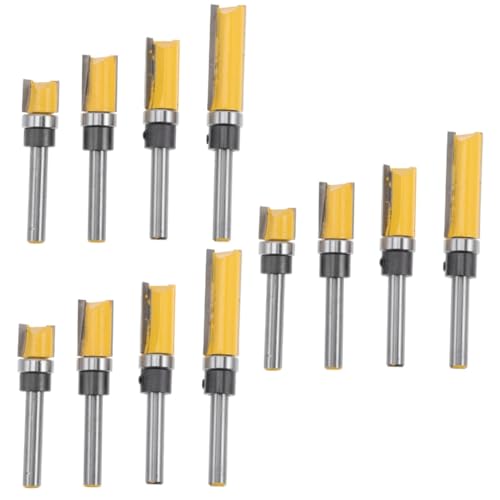 Tofficu 3 Juegos De Brocas Para Fresado De Diámetro De Rueda Brocas Para Fresado De Bordes Herramienta Para Carpintería Brocas Para Fresado De Bordes Brocas Para Fresado Al Ras