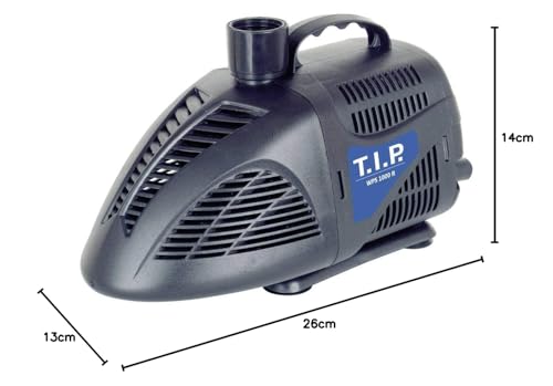 T.I.P. T.I.P. 30421 Wasserspielpumpe WPS 1000 R (bis 1.000 l/h Fördermenge, für den Einsatz in Teichen und Zierbrunnen im Innen- und Außenbereich, mit zwei Wasserspielen, 3-Wege-Ventil) - Zusatzansicht 10 | Poolpumpen