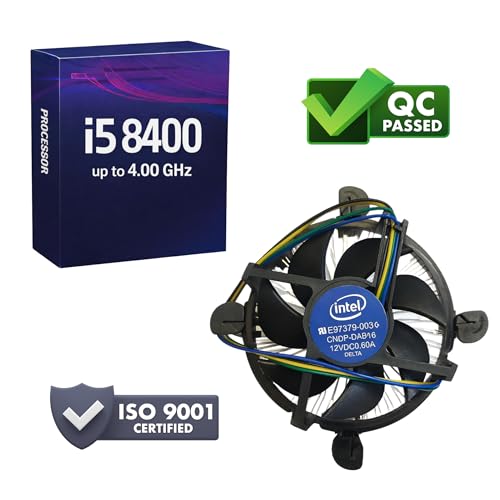 Image of Core i5 8400 [ 8th Gen ] Desktop Processor, 6 Cores, 6 Threads, 9MB Cache, Upto 4.00 GHz, LGA 1151 Socket with Fan [ 1 Year Replacement Warranty ] | Desktop CPU