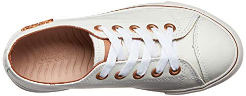 Tênis Coca-Cola Shoes, Atlanta Plataforma LT, feminino, Branco/Cobre, 40