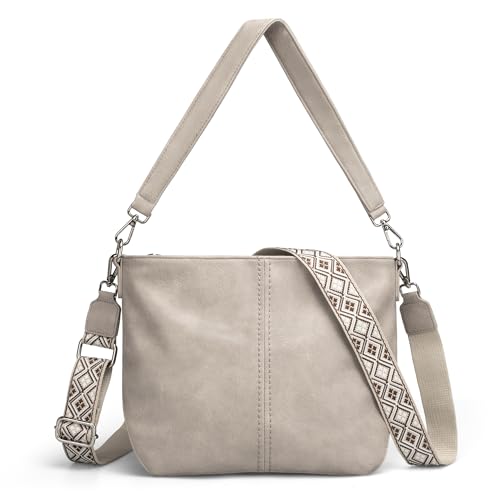 VONAL Hobo Crossbody Bags for Women, Vegan Leather Purses Shoulder Handbags for women PU leather Tote Bags Everyday Purse