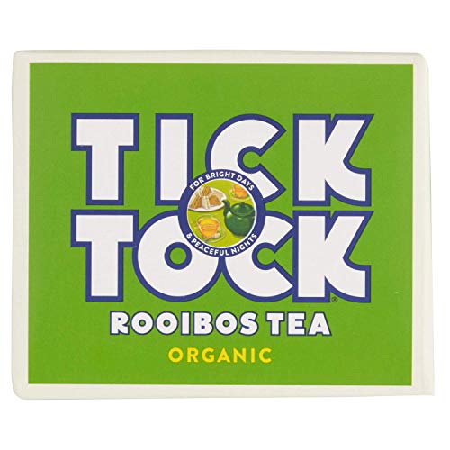 Tick Tock Organic Green Rooibos Tea Bags (40)